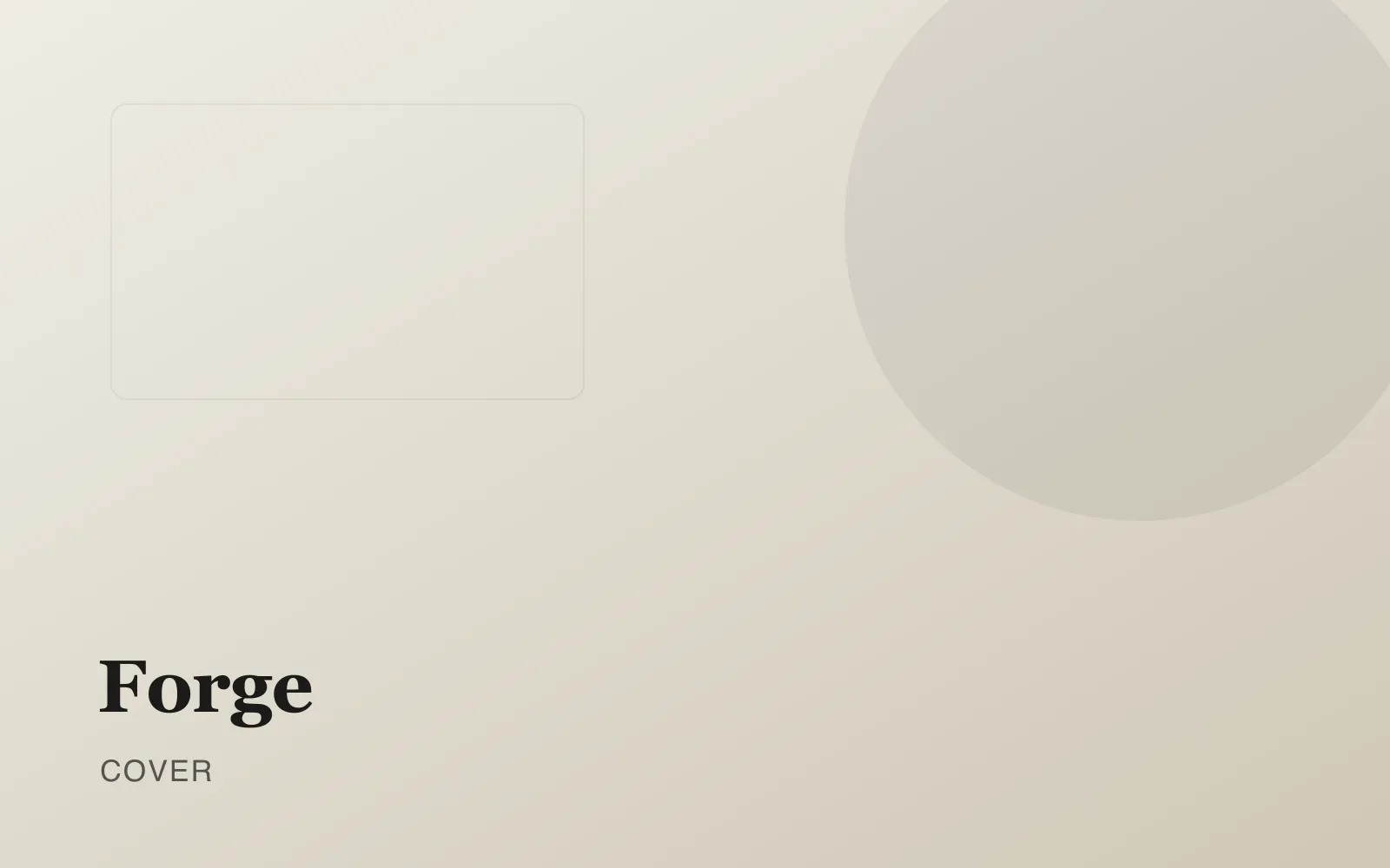 Forge developer dashboard case study cover